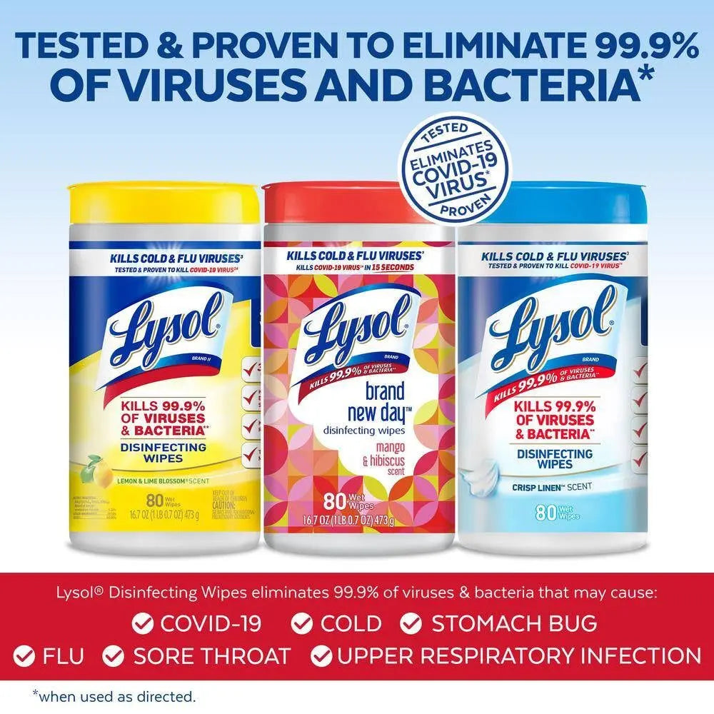 Disinfecting Wipes -Multi-Scent Sanitizing Wipe for Effective Cleaning