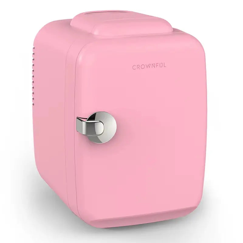 4L Mini Fridge 110V 220V Beauty Makeup Skincare Refrigerator AC/DC Heated Cooling Beauty Refrigerator Car Mini Fridge