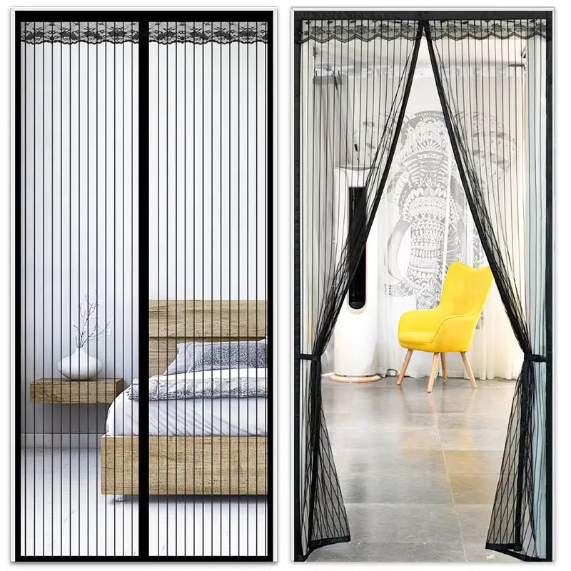 100X210Cm Magnetic Door Curtain Net Door anti Mosquito Insect Fly Bug Curtains Automatic Closing Door