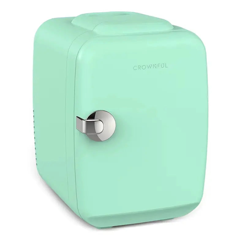 4L Mini Fridge 110V 220V Beauty Makeup Skincare Refrigerator AC/DC Heated Cooling Beauty Refrigerator Car Mini Fridge