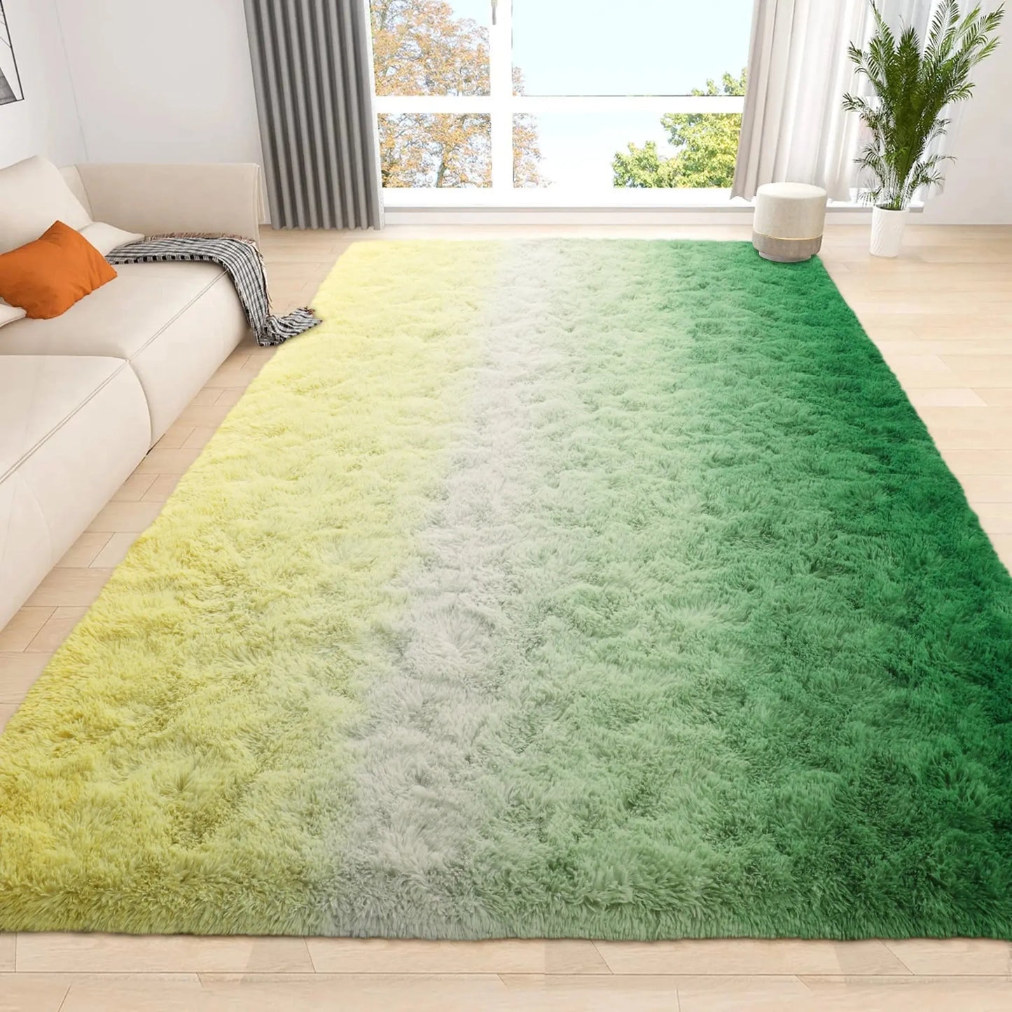 Large Carpet for Living Room Decor Rugs Fluffy Thick Plush Carpet for Bedroom Large Area Rug Crawling Mat for Baby Kids