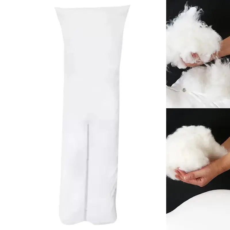 Whole Body Dakimakura Pillow Core Half Pillow Inner Anime Sexy Girl Full Filling Cushion Split Leg with Hole for Adult Insert