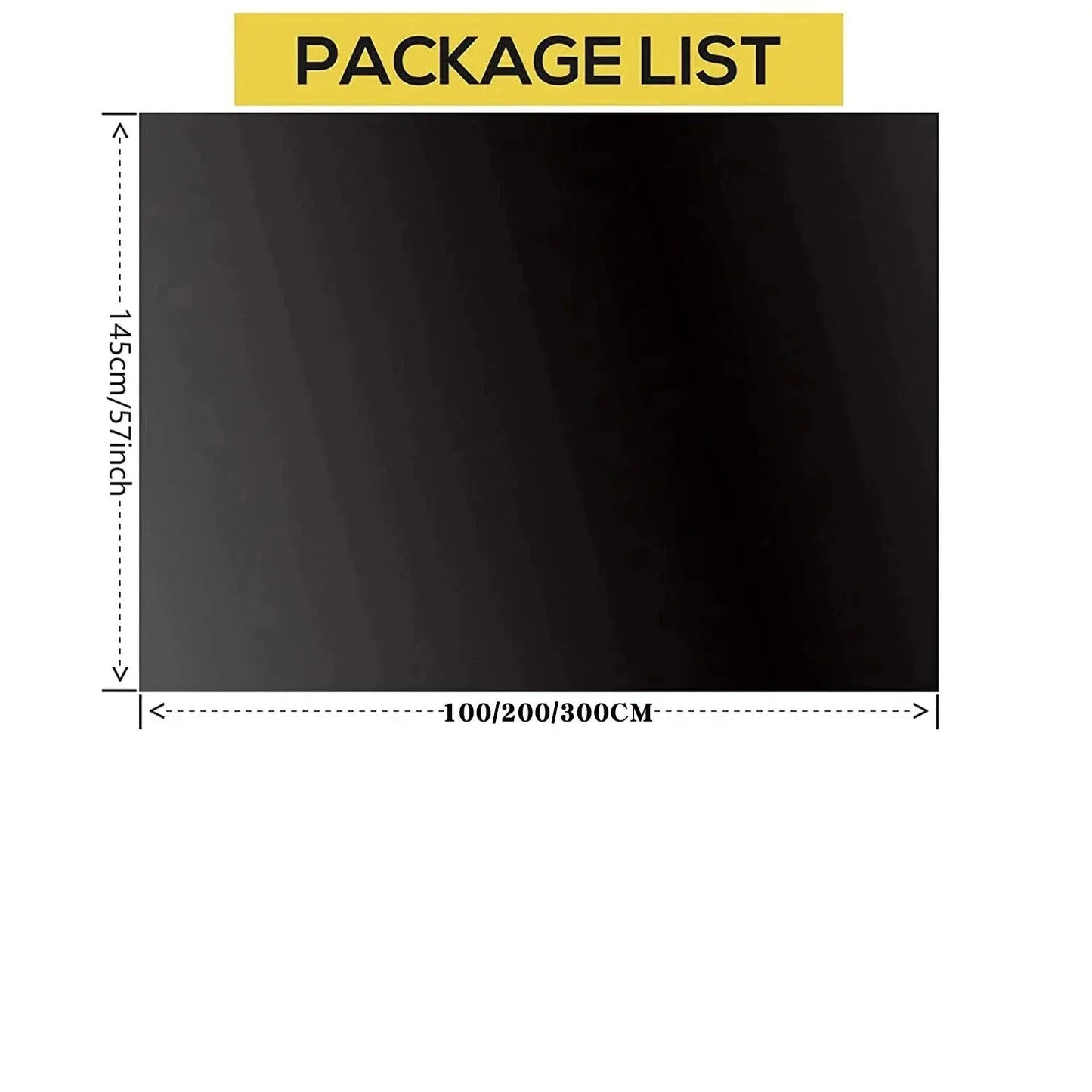 100 Blackout Darkest House Blackout Window Privacy Film Tint anti Look Cover Glass Window Cloth Car Stickers Light Block Sticker