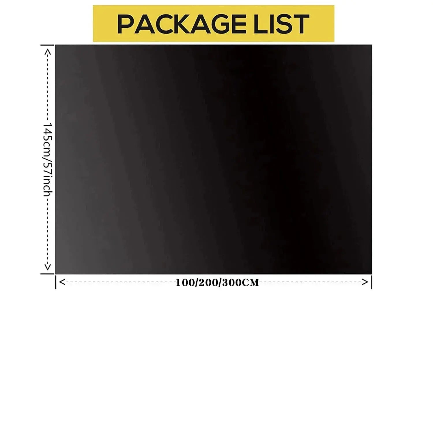 100 Blackout Darkest House Blackout Window Privacy Film Tint anti Look Cover Glass Window Cloth Car Stickers Light Block Sticker