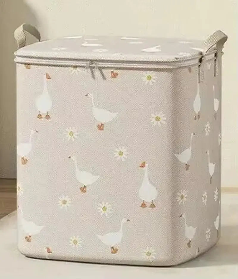 1Pc Pouch Storage Bag Organizer Used to Store Daily Necessities Foldable Waterproof Material High-Capacity