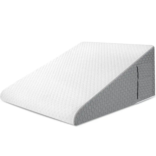 Wedge Pillow for Acid Reflux, Bed Wedge Pillow for Headboard, Triangle Pillow for Back Pain Relief Elevated Pillows for Sleeping
