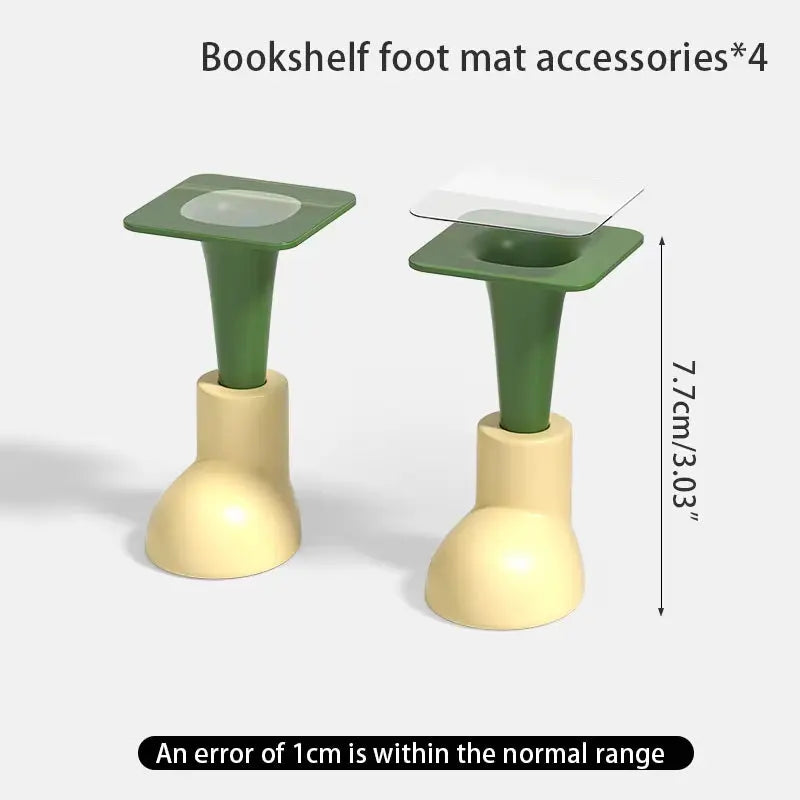 Metal Desktop Bookshelf, Office Desk Desktop Storage Rack, File and Document Organization Rack, Student Desktop Storage