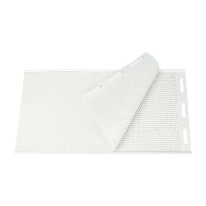 2pcs flexible silicone beeswax embosser molds with honeycomb pattern for beekeeping and beeswax foundation making