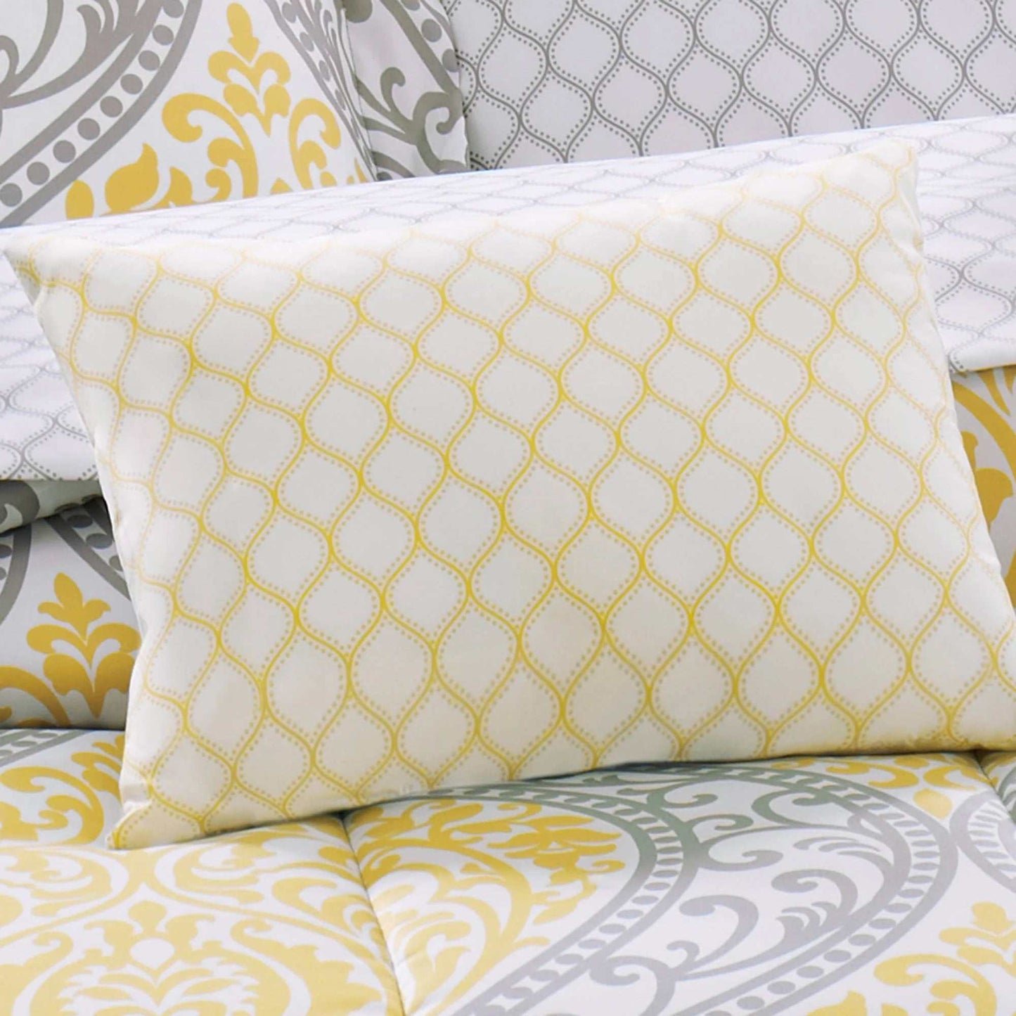 Yellow Damask Bed in a Bag