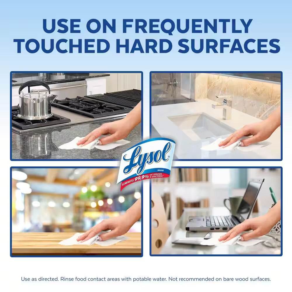 Disinfecting Wipes -Multi-Scent Sanitizing Wipe for Effective Cleaning