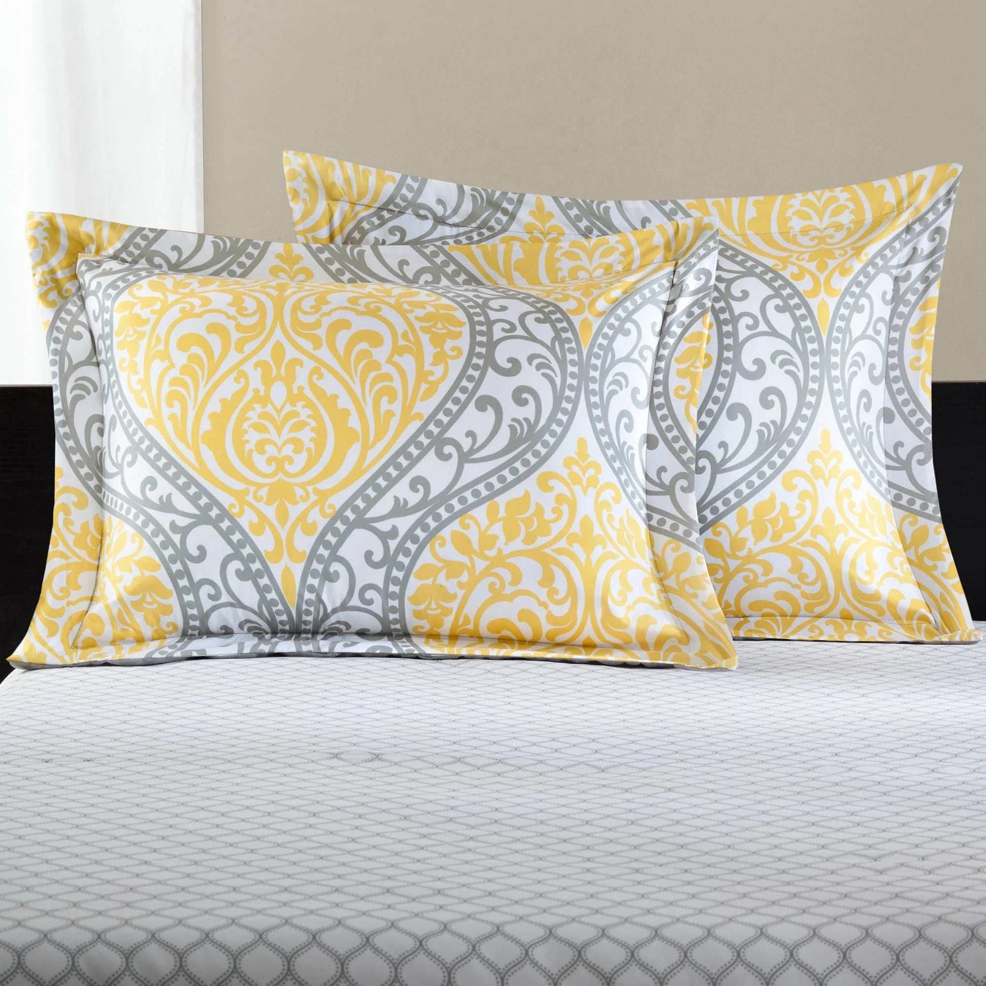 Yellow Damask Bed in a Bag