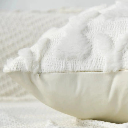 Easter Bunny Throw Pillow Covers Soft Plush Pillowcase 45X45Cm Couch Cushion Case for Easter Decor Couch Sofa Bedroom Decorative