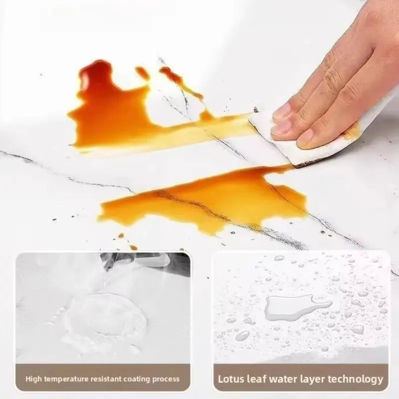 Self Adhesive Thick Wallpaper Marble Effect Wall Sticker Waterproof Wall Covering for Living Room Bedroom Home Decoration