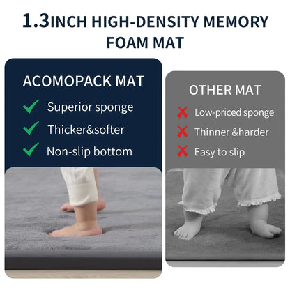 Large Coral Velvet Solid Carpet Living Room Bedroom Bedside Sofa Mat Home Rug Floor Floor Carpet Decoration Mat