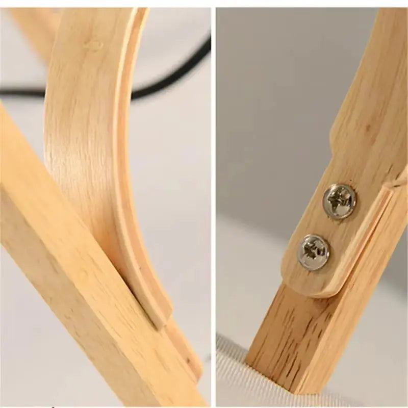 Cole Cestita Floor Lamp Art Modern Simple Led Wood Light Living Room Study Bedroom Bedside Lamp Home Restaurant Decoration Light