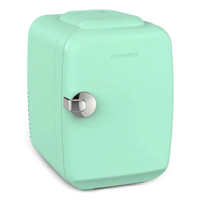4L Mini Fridge 110V 220V Beauty Makeup Skincare Refrigerator AC/DC Heated Cooling Beauty Refrigerator Car Mini Fridge