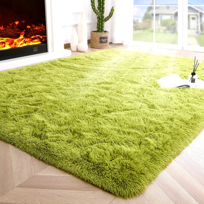 Fluffy Rugs for Bedroom Fuzzy Area Rugs for Living Room Soft Kids Carpet Non Slip Rugs for Hardwood Floors Room Decor