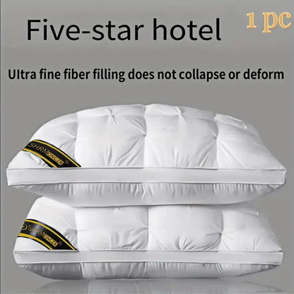A Special Neck Twist Pillow for Five-Star Hotels - Super Soft, Cervical Spine Protection, Sleep Aid for Adults, Neck Support To