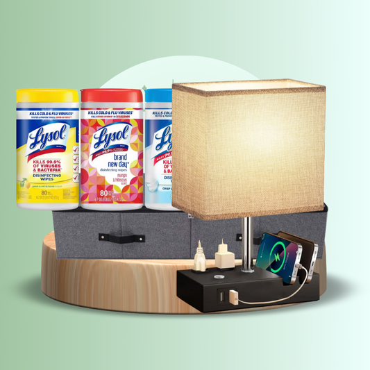 Study Zone Upgrade Pack with ergonomic lamp, USB charging station, and organized storage for an enhanced learning environment