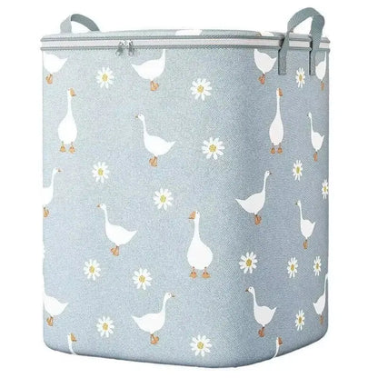 1Pc Pouch Storage Bag Organizer Used to Store Daily Necessities Foldable Waterproof Material High-Capacity