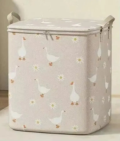 1Pc Pouch Storage Bag Organizer Used to Store Daily Necessities Foldable Waterproof Material High-Capacity