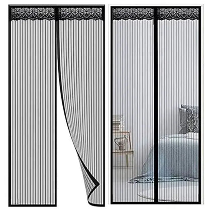 100X210Cm Magnetic Door Curtain Net Door anti Mosquito Insect Fly Bug Curtains Automatic Closing Door