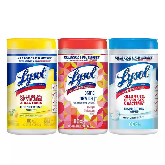 Disinfecting Wipes -Multi-Scent Sanitizing Wipe for Effective Cleaning