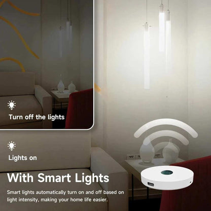 Tuya Wifi Light Sensor for smart home automation with automatic light on/off based on brightness detection.