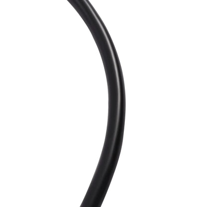 Shower Curtain Rail L Shape No Drilling Rail Corner Stainless Steel Telescopic Rod with Shower Curtain Rings